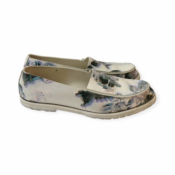 Maison Martin Margiela White 3D Floral Slip on Loafers, Size 41EU - Picture 4 of 12